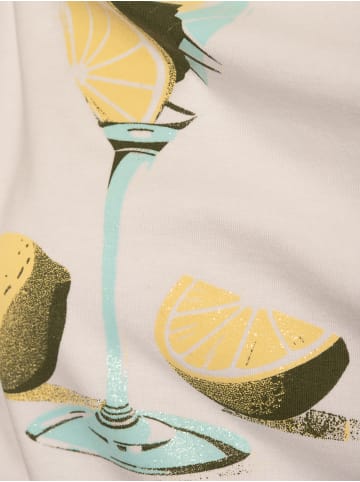 comma T-Shirt in weiß mehrfarbig