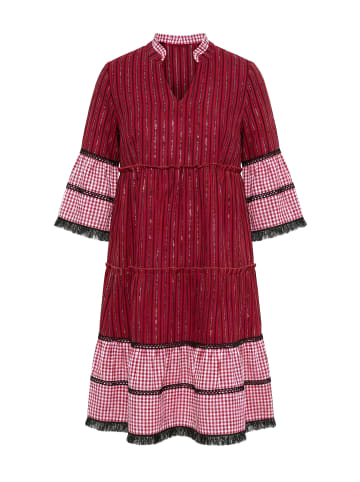 Angel of Style Kleid in dunkelrot