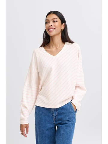 b. young Sweatshirt BYRUNI Loose fit in Roseate Spoonbill Mix