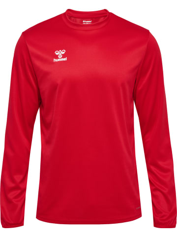 Hummel Hummel Sweatshirt Hmlessential Multisport Erwachsene Schnelltrocknend in TRUE RED