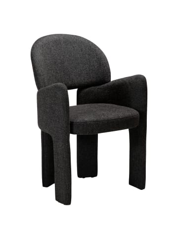 ebuy24 Esszimmerstuhl Aole Schwarz 2er Set