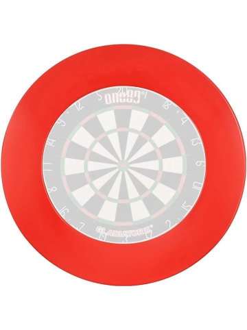 COFI 1453 Dartscheibe für 45 cm in Rot in Rot