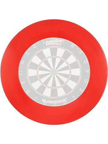 COFI 1453 Dartscheibe für 45 cm in Rot in Rot