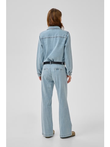 My Essential Wardrobe Langarm - Hemd MWLinn Loose fit in Light Blue Wash