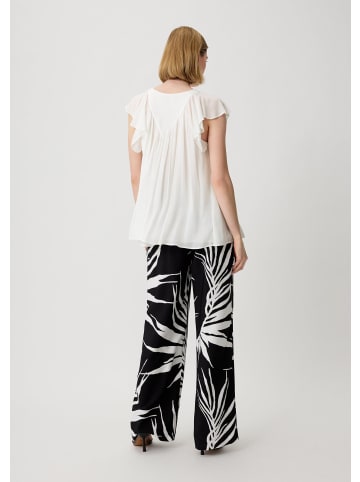 comma Bluse in 0120_weiß