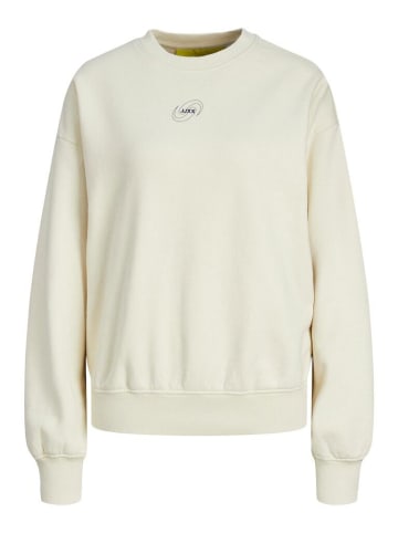 JJXX Sweatshirt in bone white