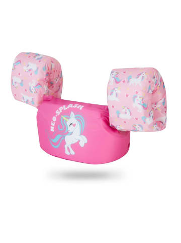 COFI 1453 Schwimmflügel für Kleinkinder (1-3 Jahre) - Schwimmweste 10-19 kg in Pink