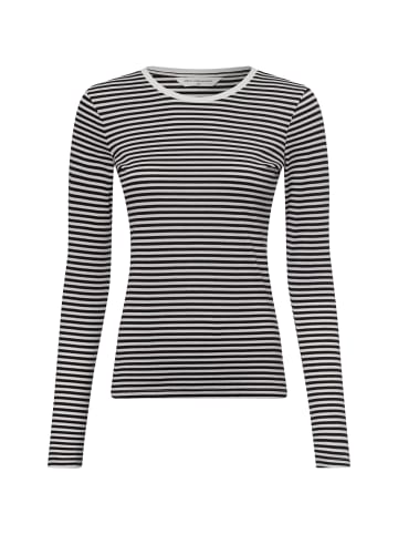 MOSS COPENHAGEN Langarmshirt MSCHGemma Hadrea O Top in schwarz weiß