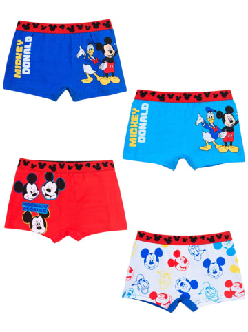 Disney Mickey Mouse 4er-Set: Boxershorts Disney Mickey Mouse in Bunt