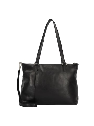 Greenburry Colombiana Shopper Tasche Leder 37 cm black
