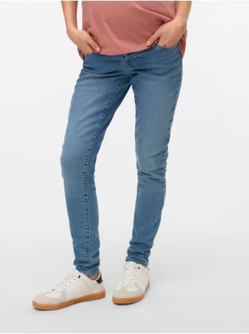 Vero Moda Umstandsjeans mit Skinny Fit in Light Blue Denim