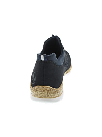 rieker sportlicher Schnürer Blau