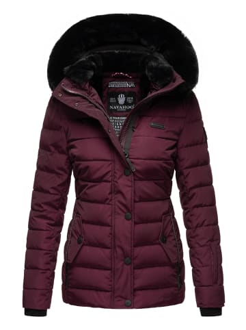 Navahoo Winterjacke Milianaa in Aubergine