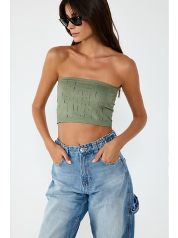 NO MATTER WHAT Blouse in Khaki