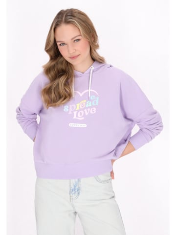 myMo Women Hoodie in light violet