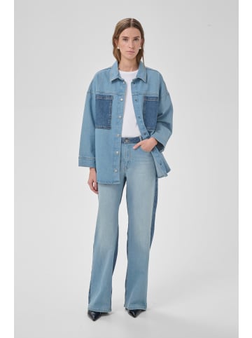 My Essential Wardrobe Jeansjacke MWMazie Box fit in Light Blue/ Blue Wash