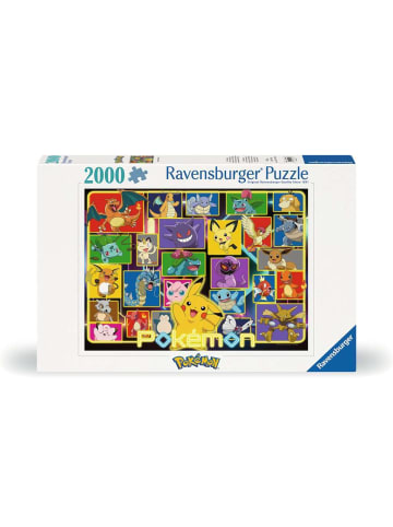 Ravensburger Ravensburger Puzzle 2.000 Teile Leuchtende Pokémon in bunt