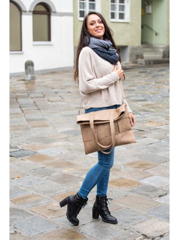 collezione alessandro Große Schultertasche " Kiri " in braun