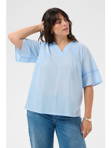 KAFFE curve Bluse langarm KCvaleria Regular fit in Windsurfer