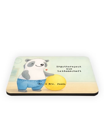 Mr. & Mrs. Panda Magnet Ergotherapeut Leidenschaft Design mit Sp... in Weiß