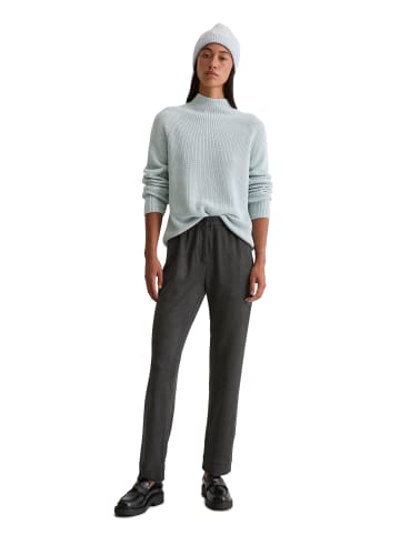 Marc O'Polo Twill-Jerseyhose regular in Dark Grey