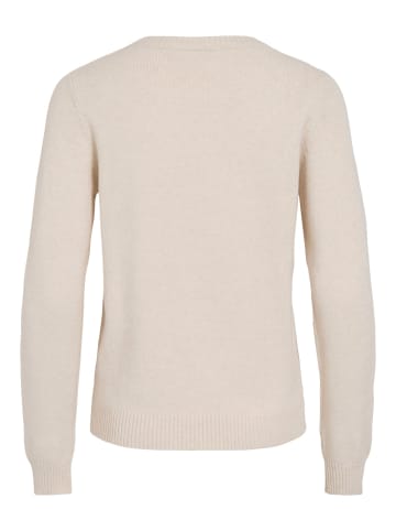 Vila Strickpullover in Super Light Natural Melan