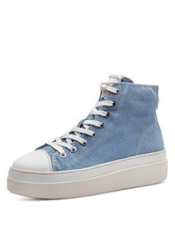 Tamaris Schnürschuhe in DENIM