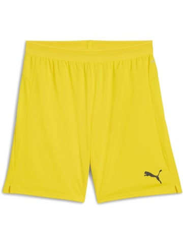 Puma Sporthose "TeamCUP Shorts" in Gelb