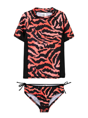 Minoti 2tlg. Outfit: Schwimmanzug KG RASH 18 in rosa