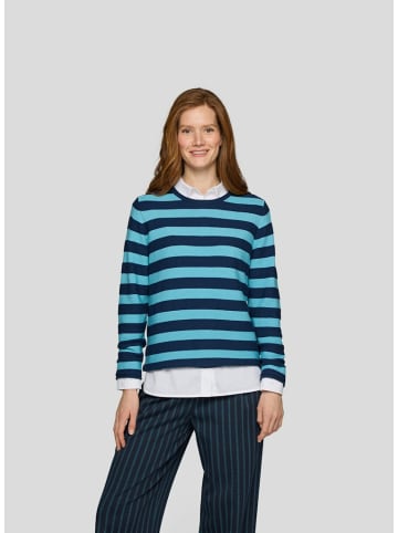 Rabe Rundhalspullover für Damen in blau