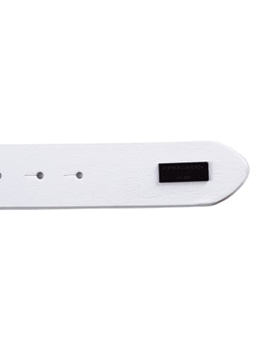 Cipo & Baxx Gürtel  85cm x 3,8 in White