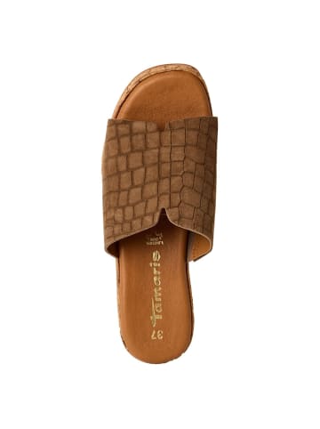 Tamaris Pantolette in BROWN STRUCT.