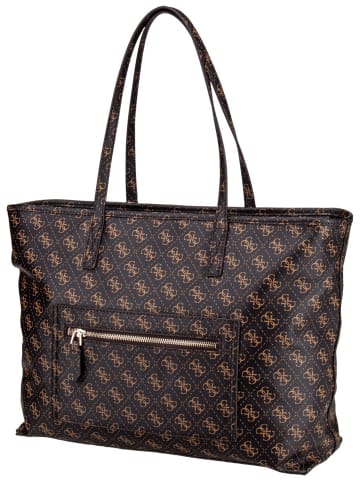 Guess Shopper Power Play II Large Tech TO 24240 Logo in Brown Logo