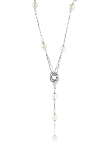 Adeliás Damen Halskette mit Anhänger – aus Edelstahl in silber