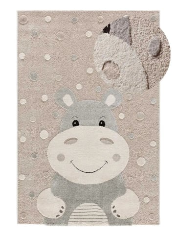 Atticgo Kinderteppich CLOWN in stein