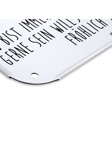 Mr. & Mrs. Panda tafel Schildkröte Pfeifen mit Spruch in Weiß