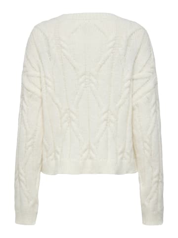 ONLY Strickpullover in Cloud Dancer