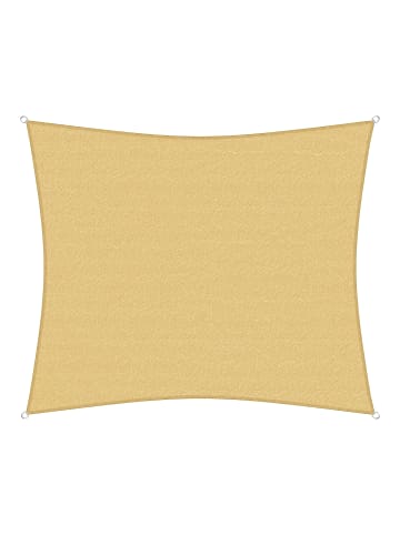 Gartenia sunprotect Professional Sonnensegel, 6 x 5,5 m, Rechteck, beige in Beige