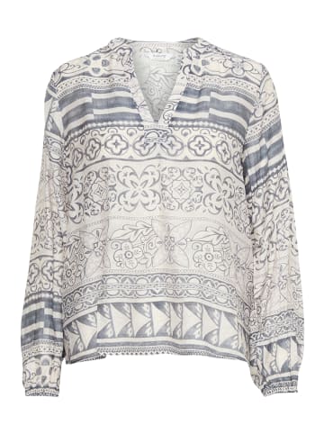 b. young Langarm-Bluse BYISLET Regular fit in Asphalt Mix