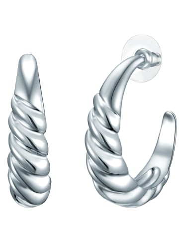 Lulu & Jane Creolen aus Metall-Legierung in silber