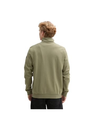TOM TAILOR Denim Sweatshirt in tree moss green