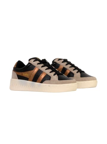 Gola SuperSlam Blaze Leder-Sneakers Schwarz