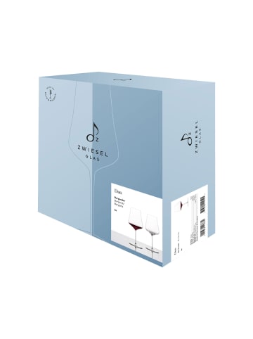 Zwiesel Glas 2er Set Burgunder Rotweingläser Duo 739 ml in transparent