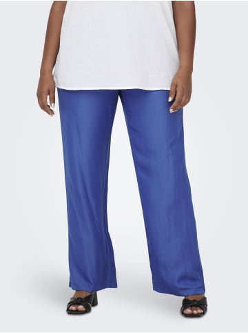 ONLY Carmakoma Hose mit weitem Beinschnitt in Dazzling Blue