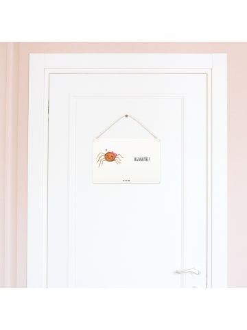 Mr. & Mrs. Panda wandtafel Spinne Agathe Freude mit Spruch in Weiß