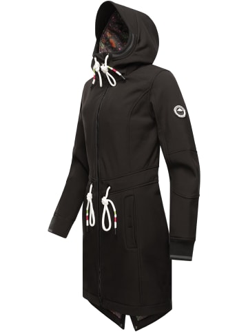 Marikoo Softshellmantel Mount Furnica in Black