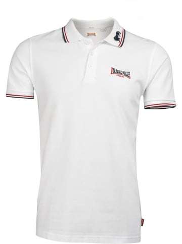 Lonsdale Polo "Lion" in Weiß
