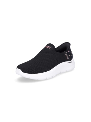 Skechers Slip-in Sneaker Go Walk Flex Sunset Rose in Schwarz