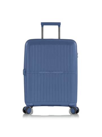 Heys AirLite 4 Rollen Kabinentrolley S 53 cm mit Dehnfalte in blue