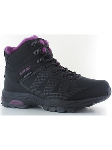 Hi-Tec Wanderstiefel Raven WR in schwarz/lila in schwarz/lila